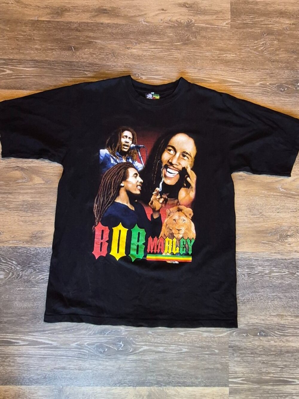 Colorful Bob Marley Tee XXL